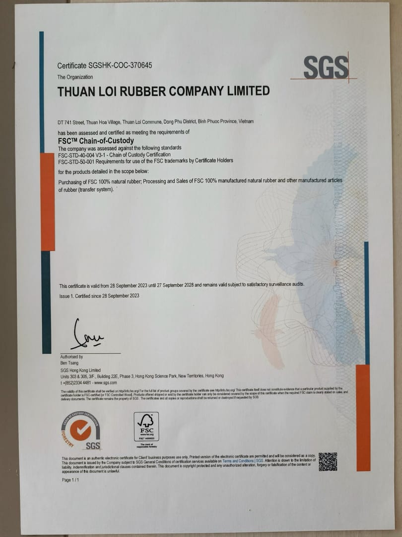 Chứng nhận Trust Green